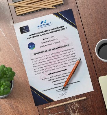 Nama Yazılı Paylar İçin İlmühaber Bastıran İleride Sorun Yaşar